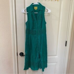 NWOT Anthropologie Buttoned Down Dress‎